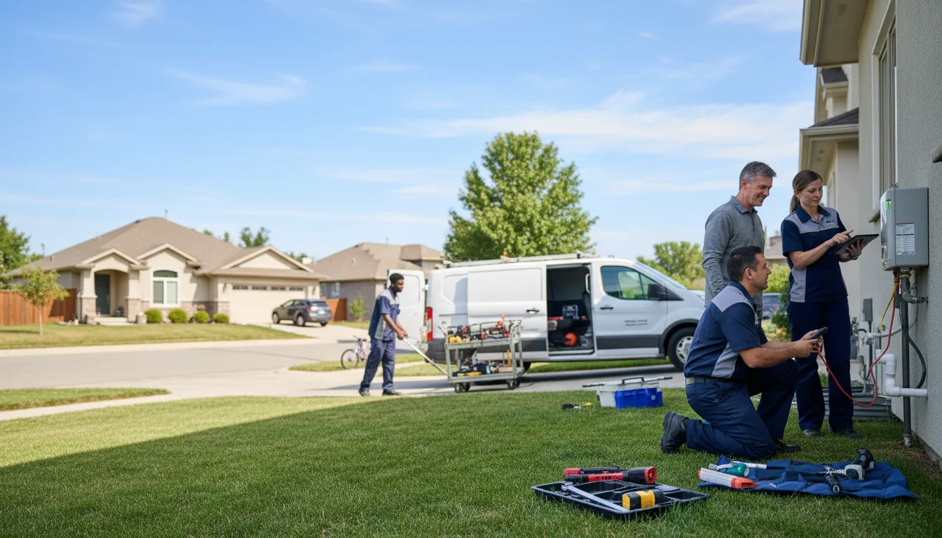 Tankless water heater service in Rillton, PA